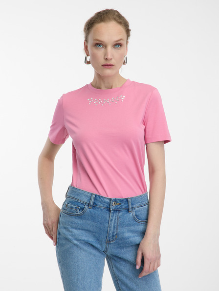 Orsay Rosa Damen-Shirt mit Applikation ORSAY