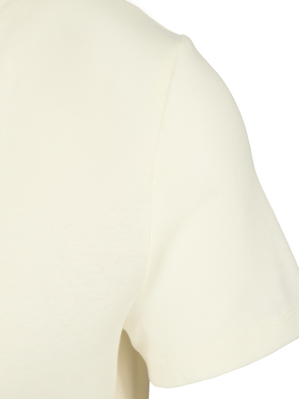 Orsay Cremefarbenes Kurzarm-T-Shirt für Frauen ORSAY