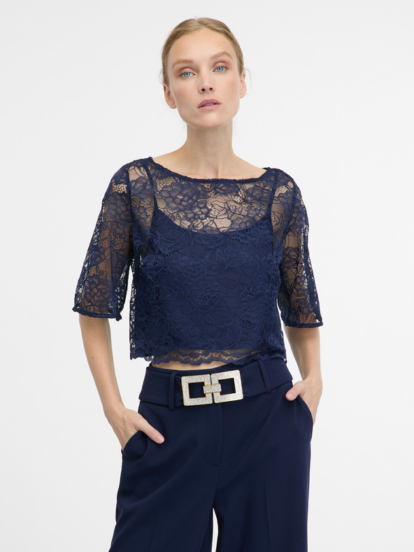 Orsay Blaue Damenbluse ORSAY