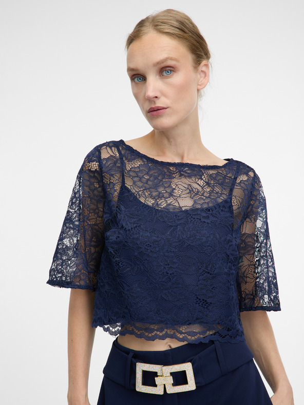 Orsay Blaue Damenbluse ORSAY