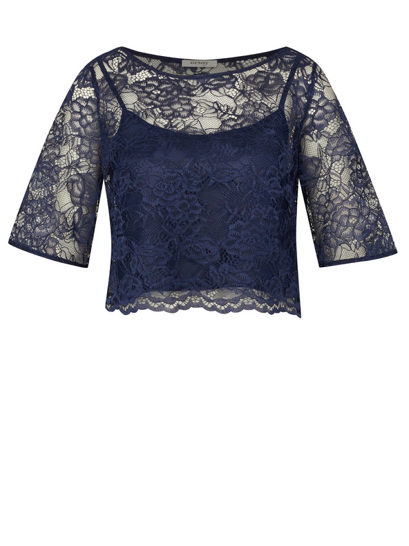 Orsay Blaue Damenbluse ORSAY