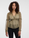 Orsay Khaki Damen-Bluse ORSAY