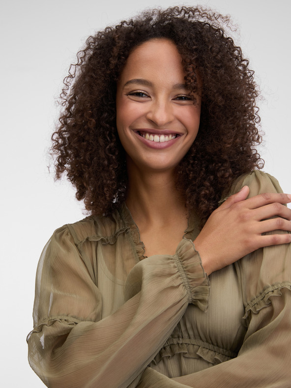 Orsay Khaki Damen-Bluse ORSAY