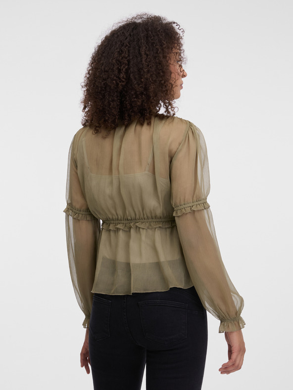 Orsay Khaki Damen-Bluse ORSAY