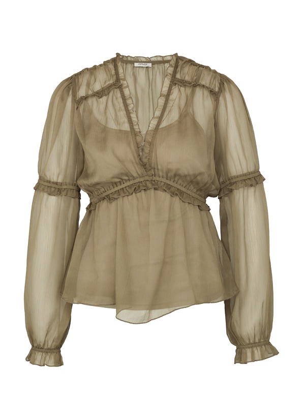 Orsay Khaki Damen-Bluse ORSAY