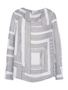 Orsay Weiße gemusterte Damen-Bluse ORSAY