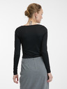 Orsay Schwarzes Damen-Langarmshirt ORSAY