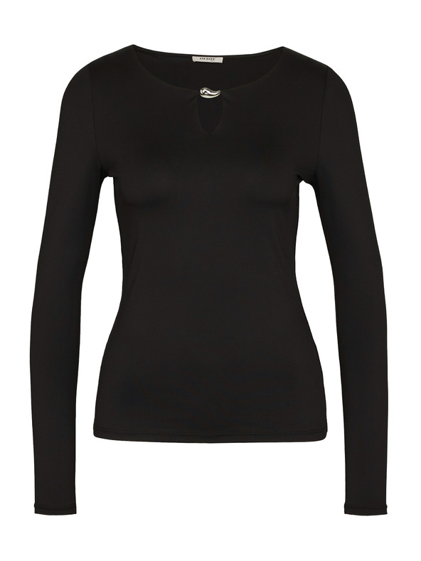 Orsay Schwarzes Damen-Langarmshirt ORSAY
