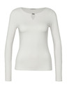 Orsay Cremefarbenes Damen-Langarmshirt ORSAY