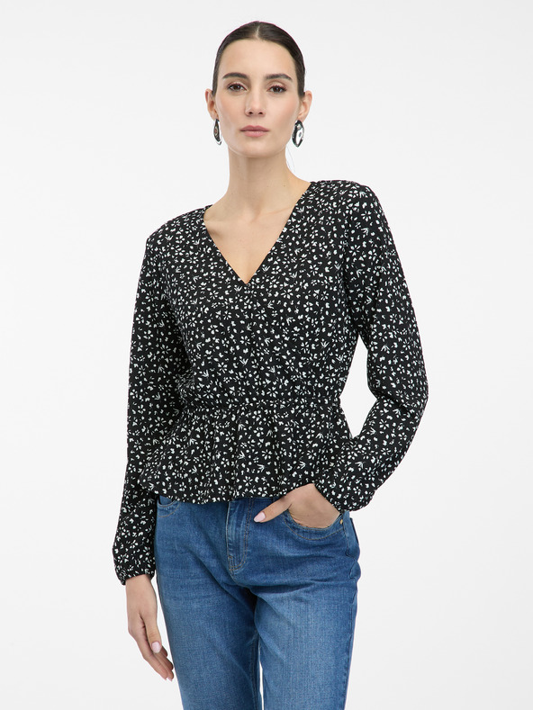 Orsay Schwarze Damenbluse ORSAY