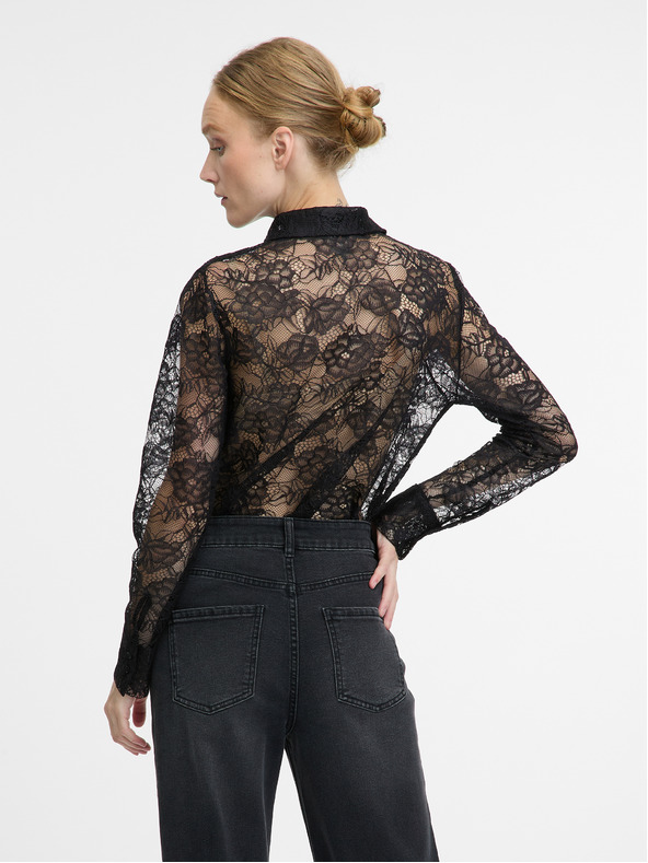 Orsay Schwarze Damenbluse ORSAY