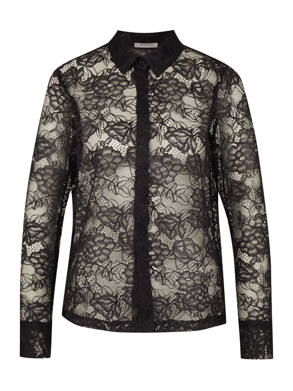 Orsay Schwarze Damenbluse ORSAY