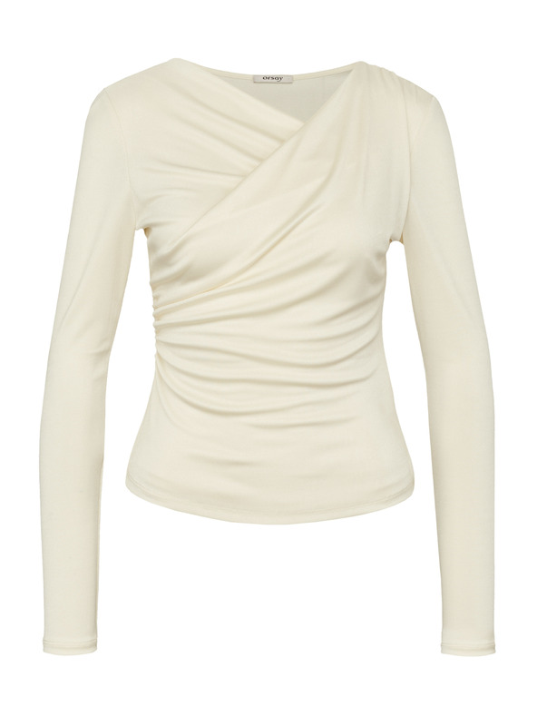 Orsay Cremefarbene Damenbluse ORSAY