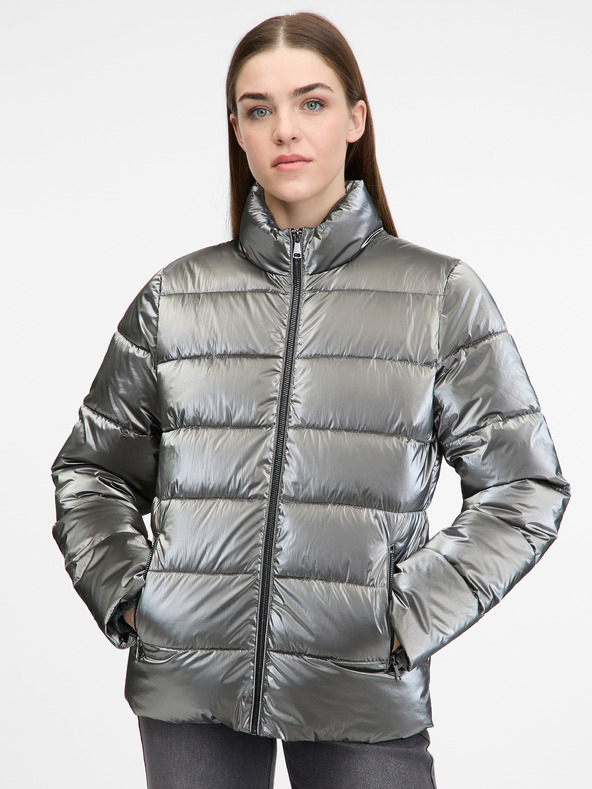 Orsay Silberne Damen-Winterjacke ORSAY