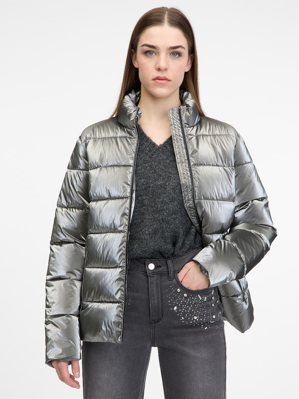 Orsay Silberne Damen-Winterjacke ORSAY