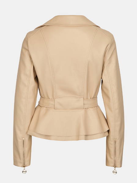 Orsay Beige Damen Lederjacke ORSAY