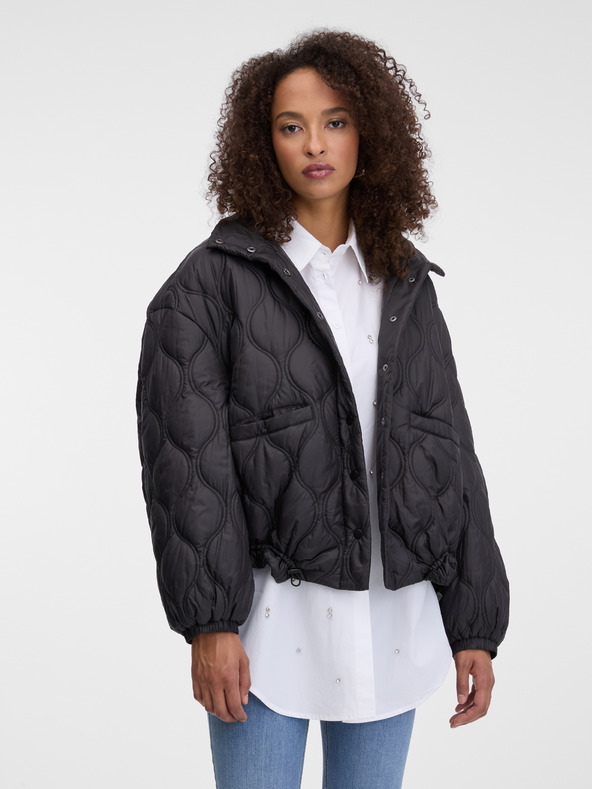 Orsay Schwarze Damen-Steppjacke ORSAY