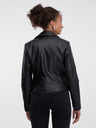 Orsay Schwarze Damen Kunstlederjacke ORSAY