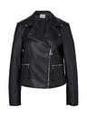 Orsay Schwarze Damen Kunstlederjacke ORSAY