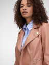 Orsay Beige Damen Lederjacke ORSAY