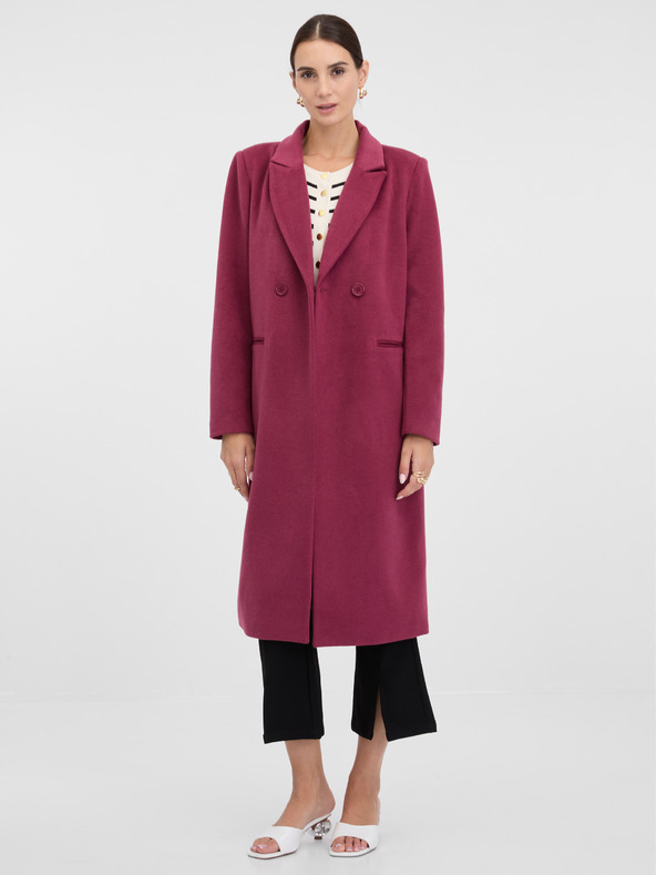 Orsay Dunkelrosa Damen Mantel ORSAY