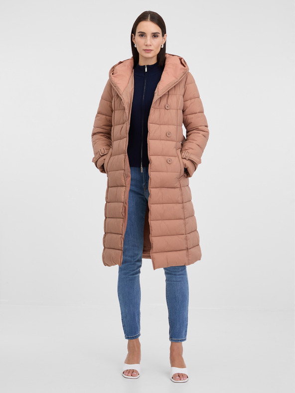 Orsay Beiger Damen Steppmantel ORSAY