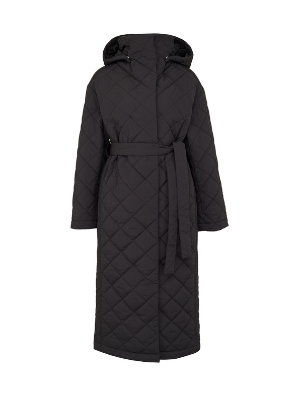 Orsay Schwarzer Damen-Steppmantel ORSAY