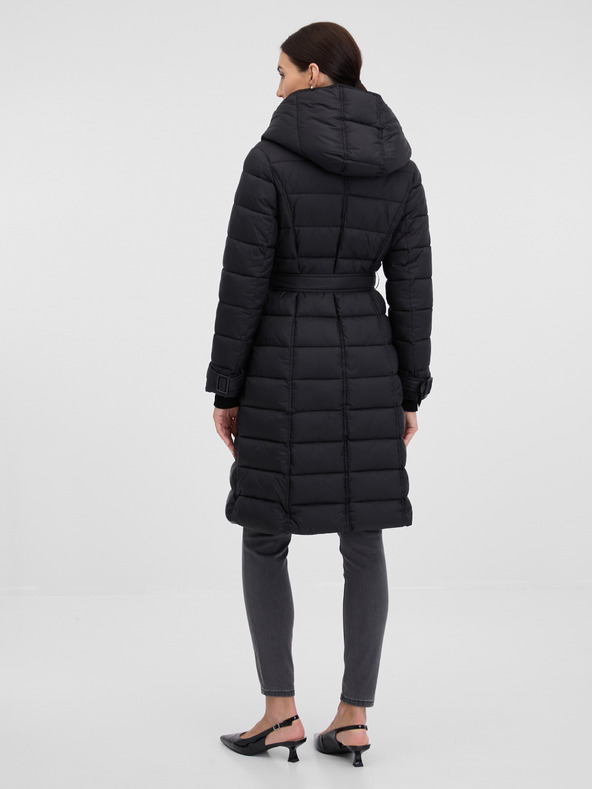 Orsay Schwarzer Damen-Steppmantel ORSAY