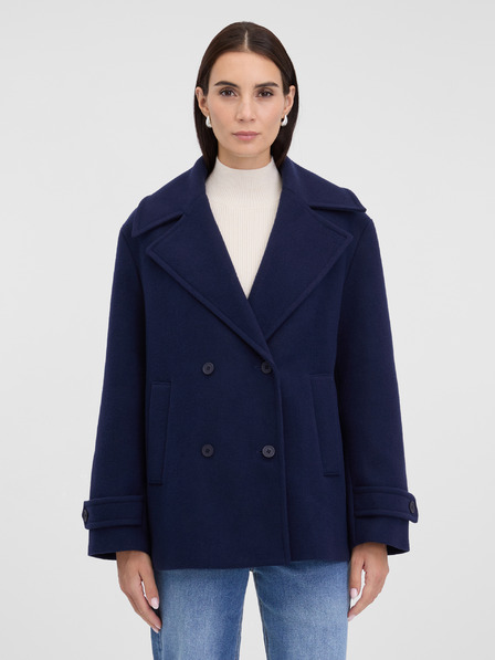 Orsay Dunkelblauer Damen Kurzmantel ORSAY