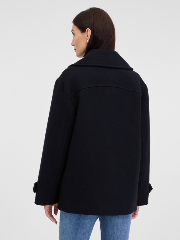 Orsay Schwarzer Damen Kurzmantel ORSAY