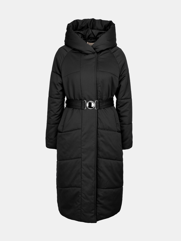 Orsay Schwarzer Damen-Steppmantel ORSAY