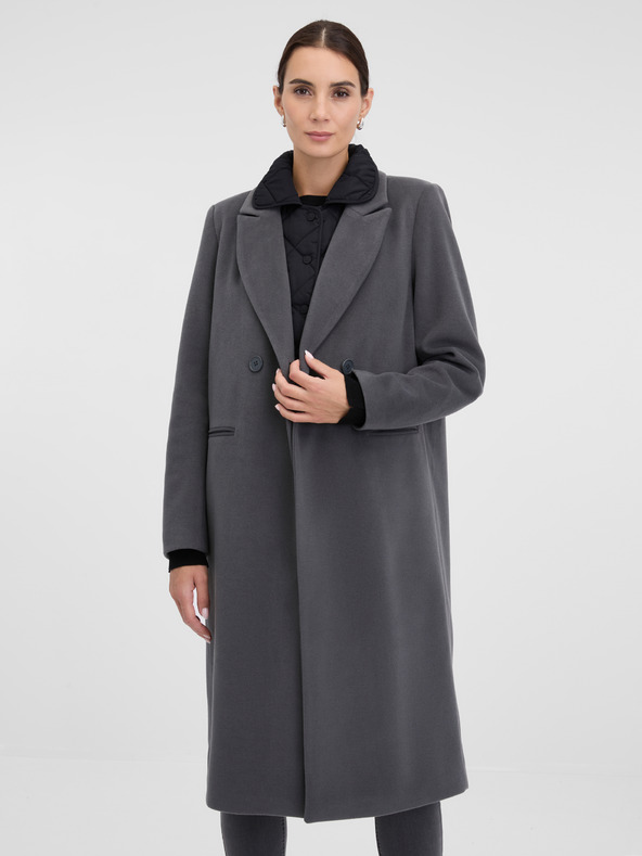 Orsay Grauer Damenmantel ORSAY