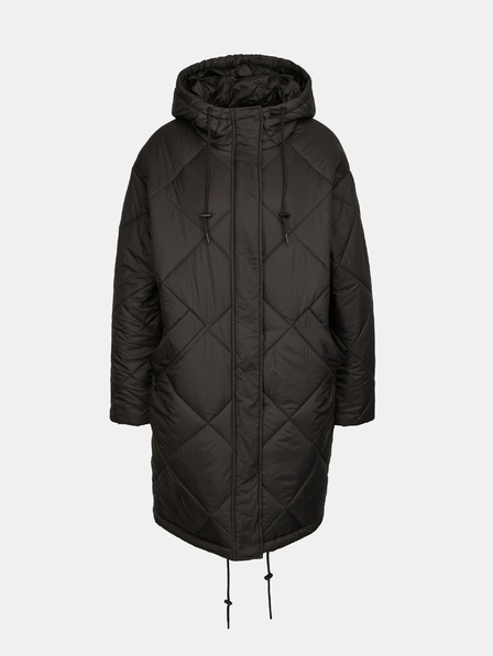 Orsay Schwarzer Damen-Steppmantel ORSAY