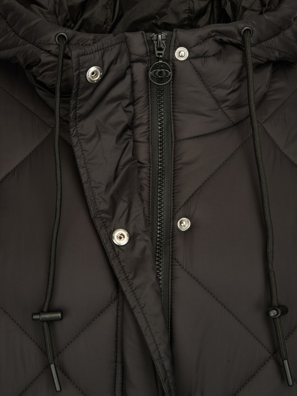 Orsay Schwarzer Damen-Steppmantel ORSAY