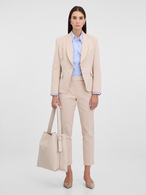 Orsay Cremefarbene Damenhose ORSAY