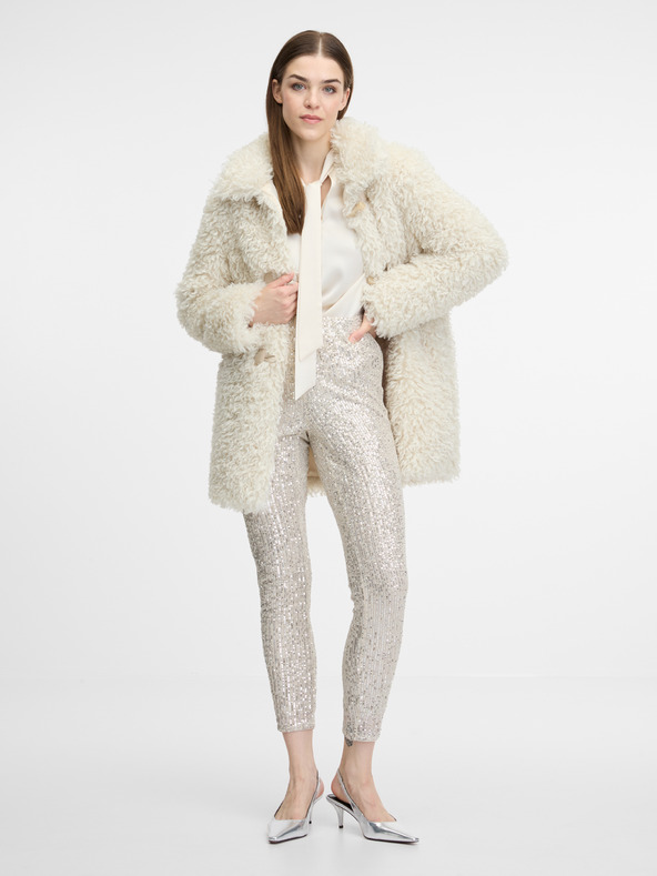 Orsay Cremefarbene Damen Leggings ORSAY