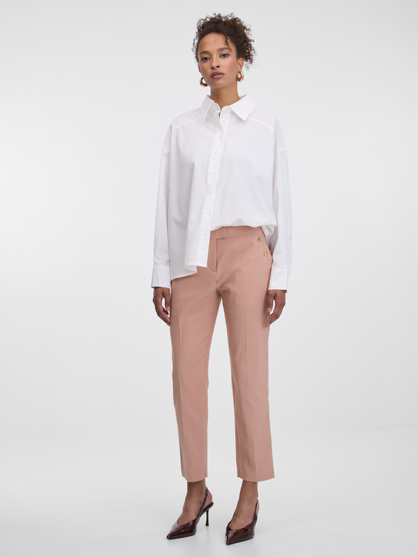 Orsay Beigefarbene Damenhose ORSAY