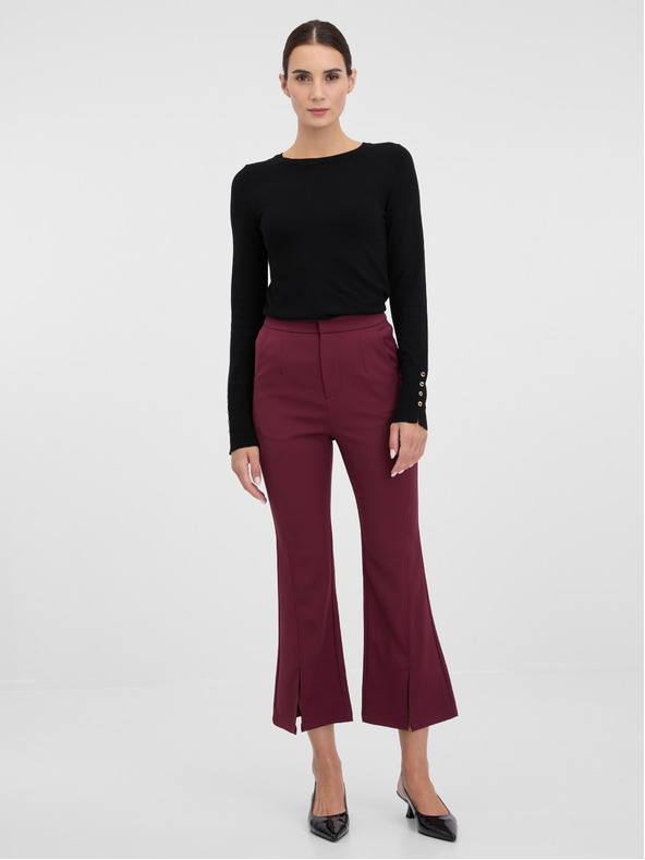 Orsay Weinrote Damen Hose ORSAY
