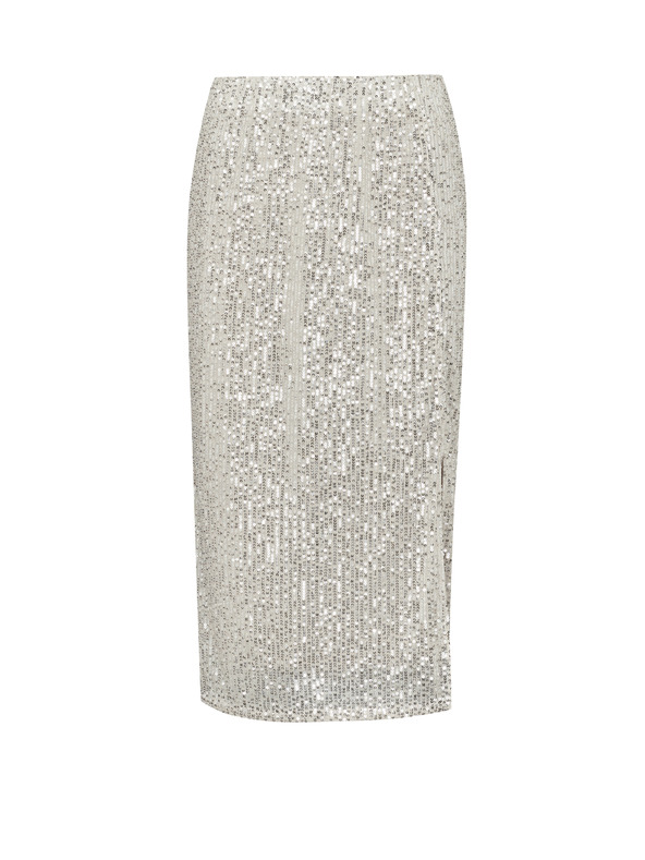 Orsay Cremefarbener Damen Etuirock ORSAY