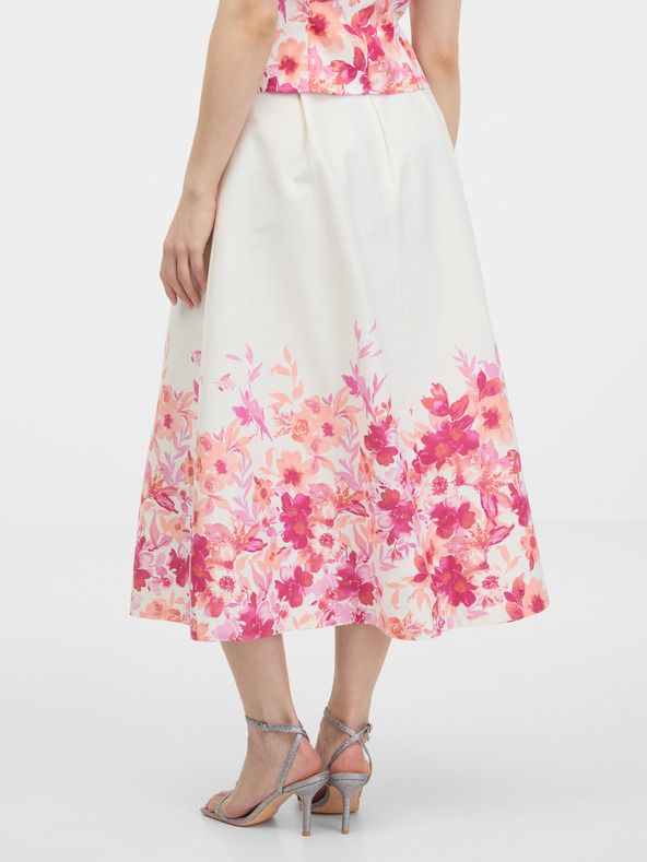 Orsay Rosa geblümter Damen-Rock ORSAY