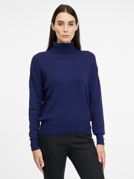 Orsay Dunkelblauer Damen Rollkragenpullover ORSAY