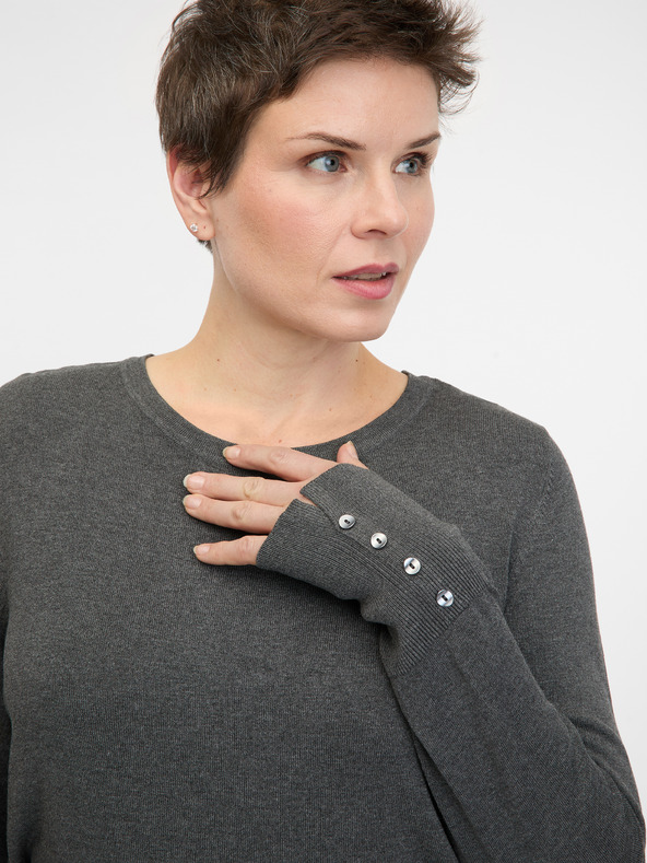 Orsay Grauer Damenpullover ORSAY