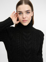 Orsay Schwarzer Damen-Rollkragenpullover ORSAY