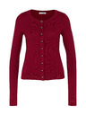 Orsay Weinroter Damen Cardigan ORSAY