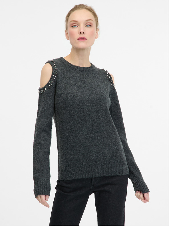 Orsay Dunkelgrauer Damenpullover ORSAY