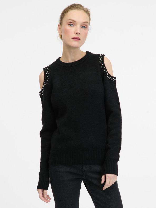 Orsay Schwarzer Damenpullover ORSAY