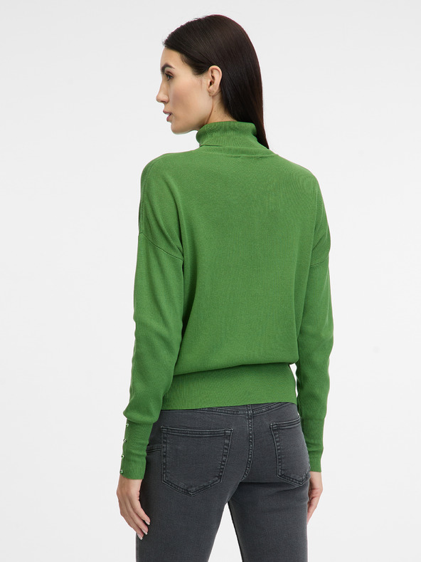 Orsay Grüner Damen Rollkragenpullover ORSAY