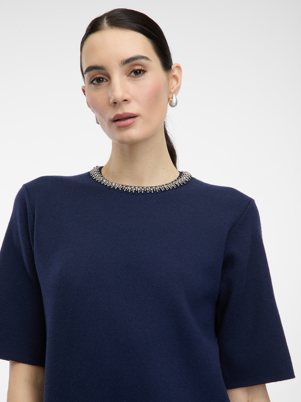 Orsay Dunkelblau Damen Minikleid ORSAY