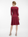 Orsay Weinrotes Damen Kleid knielang ORSAY