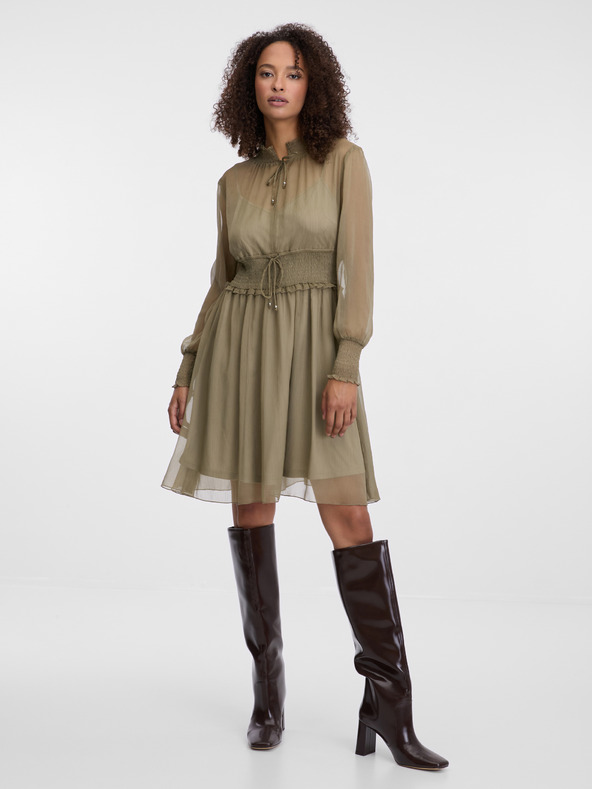 Orsay Khaki Damen Kleid knielang ORSAY